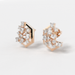 Bloom Hexa Diamond Studs