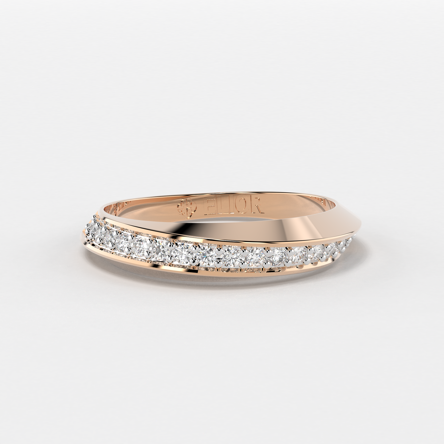 Blush Infinity Ring