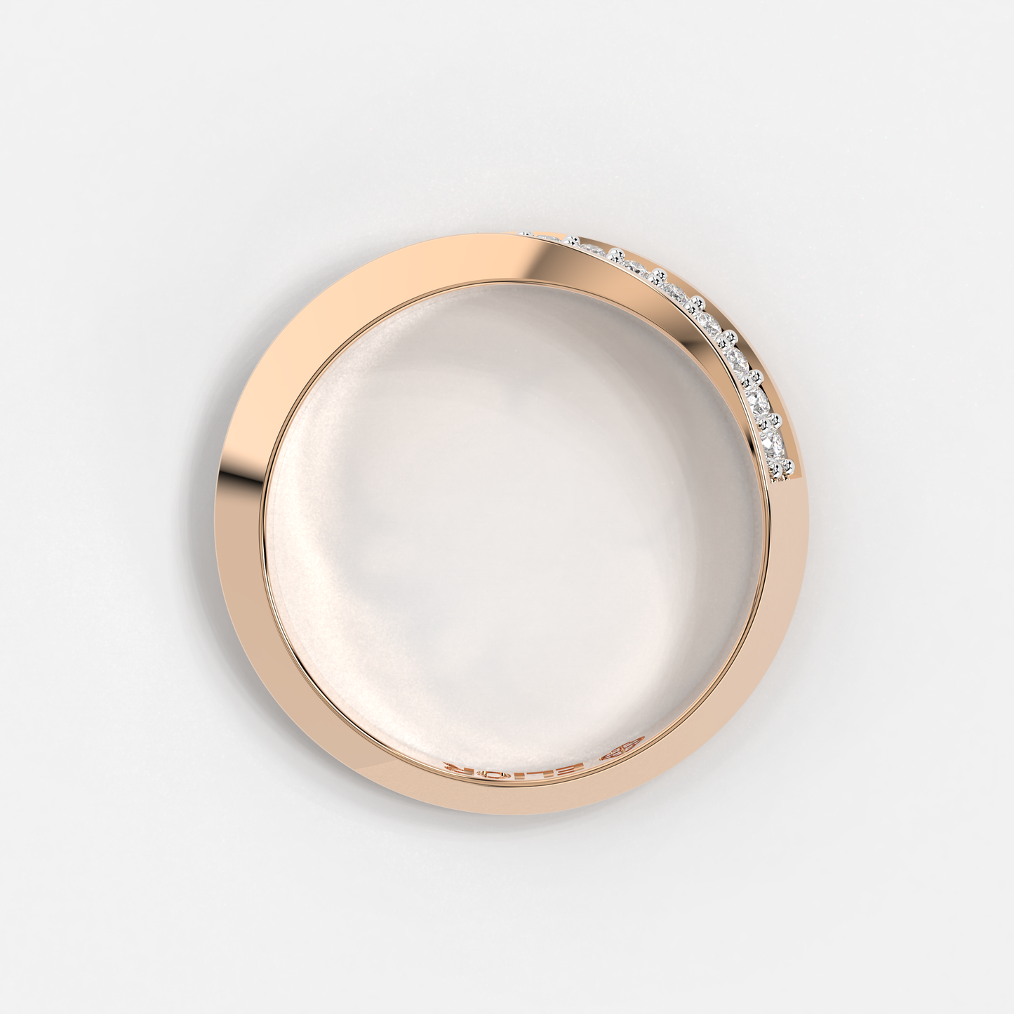 Blush Infinity Ring