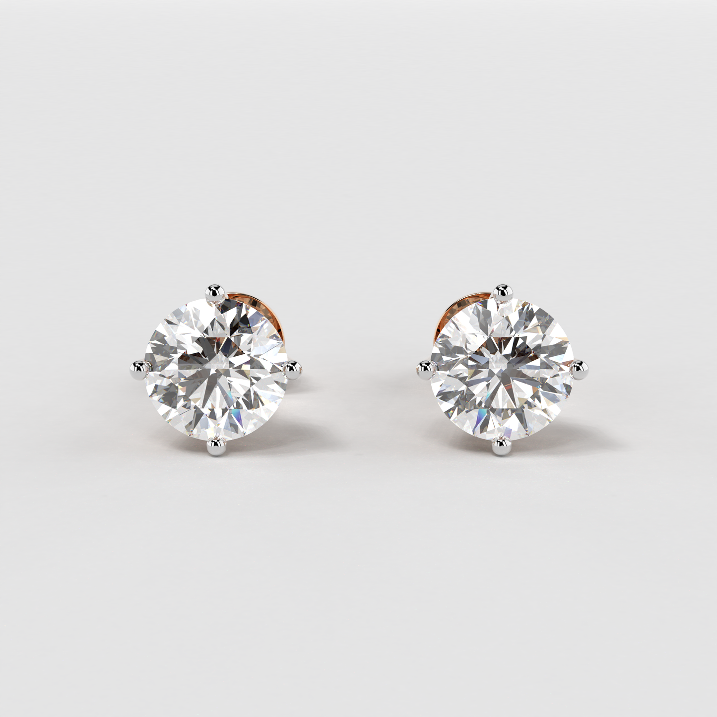 0.75 CT Classic Solitaire Studs