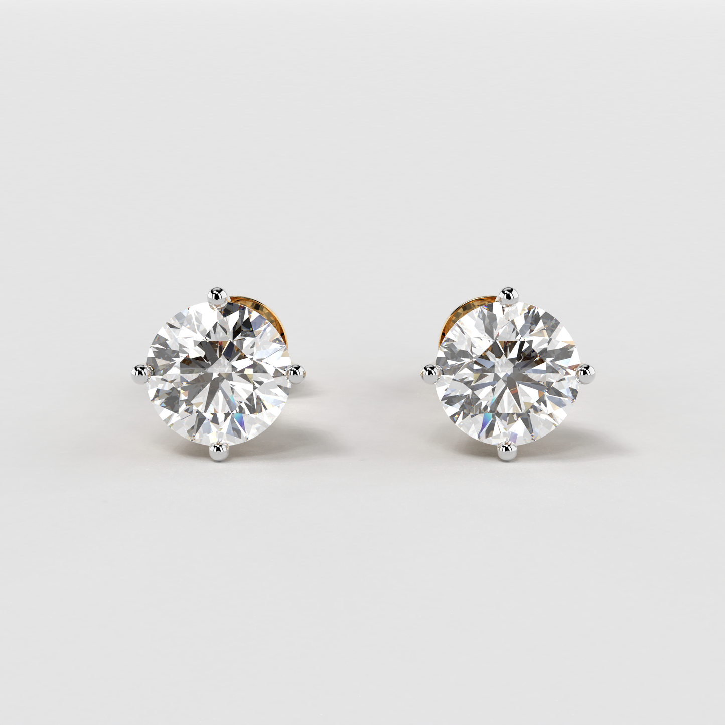 0.75 CT Classic Solitaire Studs