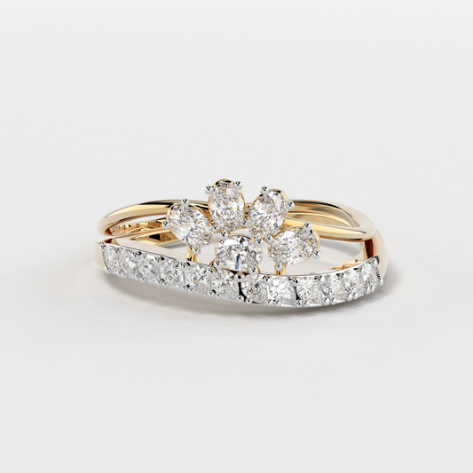 Crown Jewel Harmony Ring