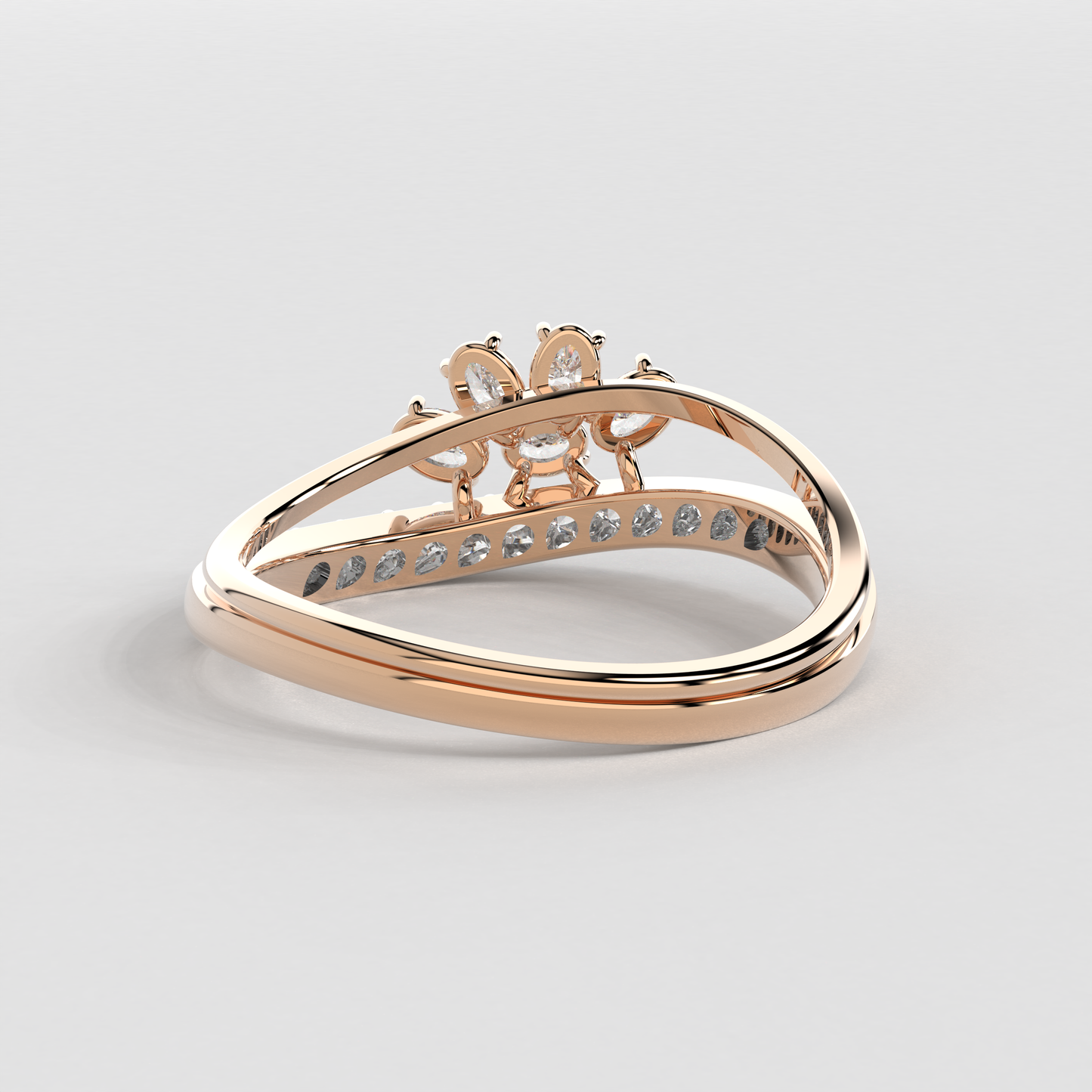 Crown Jewel Harmony Ring