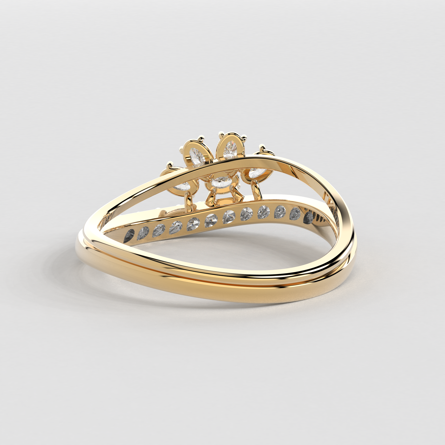 Crown Jewel Harmony Ring