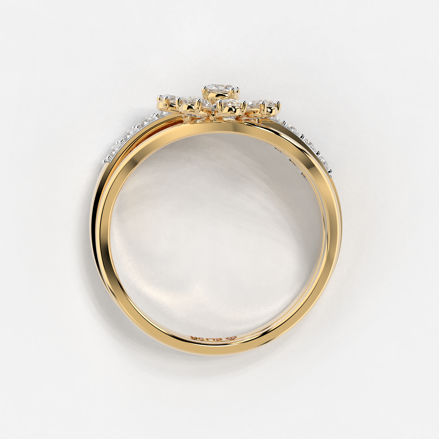 Crown Jewel Harmony Ring