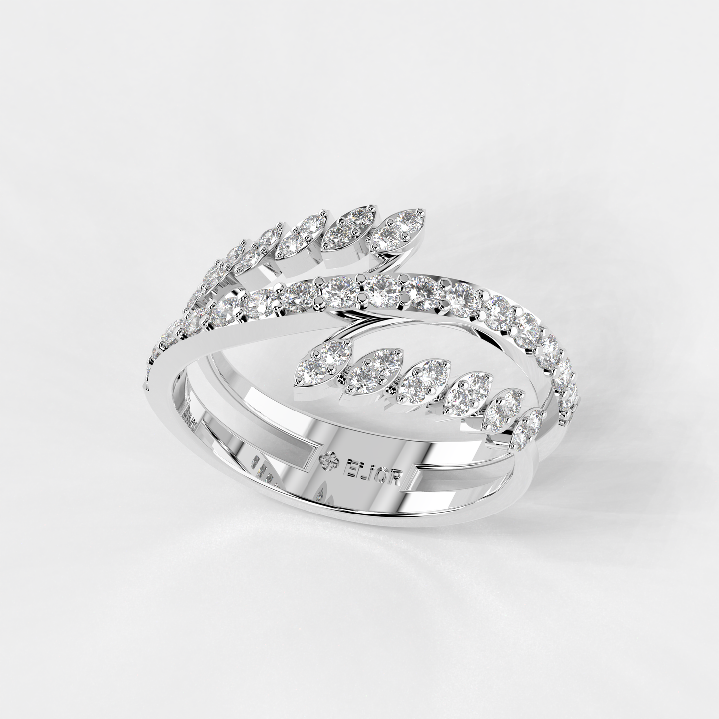 Diamond Flora Ring