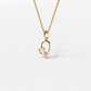 Entwined Hearts Diamond Pendant