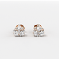 Triad Diamond Earring