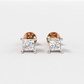 Classic Princess Diamond Studs