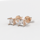 Classic Princess Diamond Studs