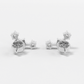 Stargazer's Delight  Diamond Earrings