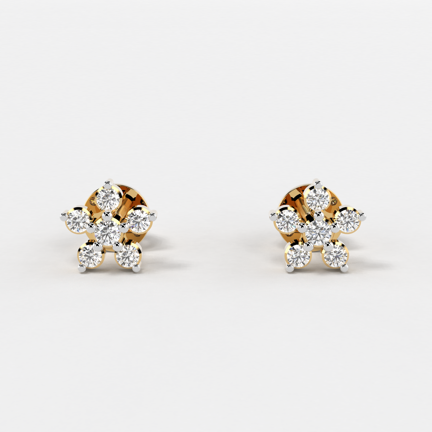 Starburst Diamond Earrings