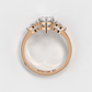 Pear-fect Trio Ring