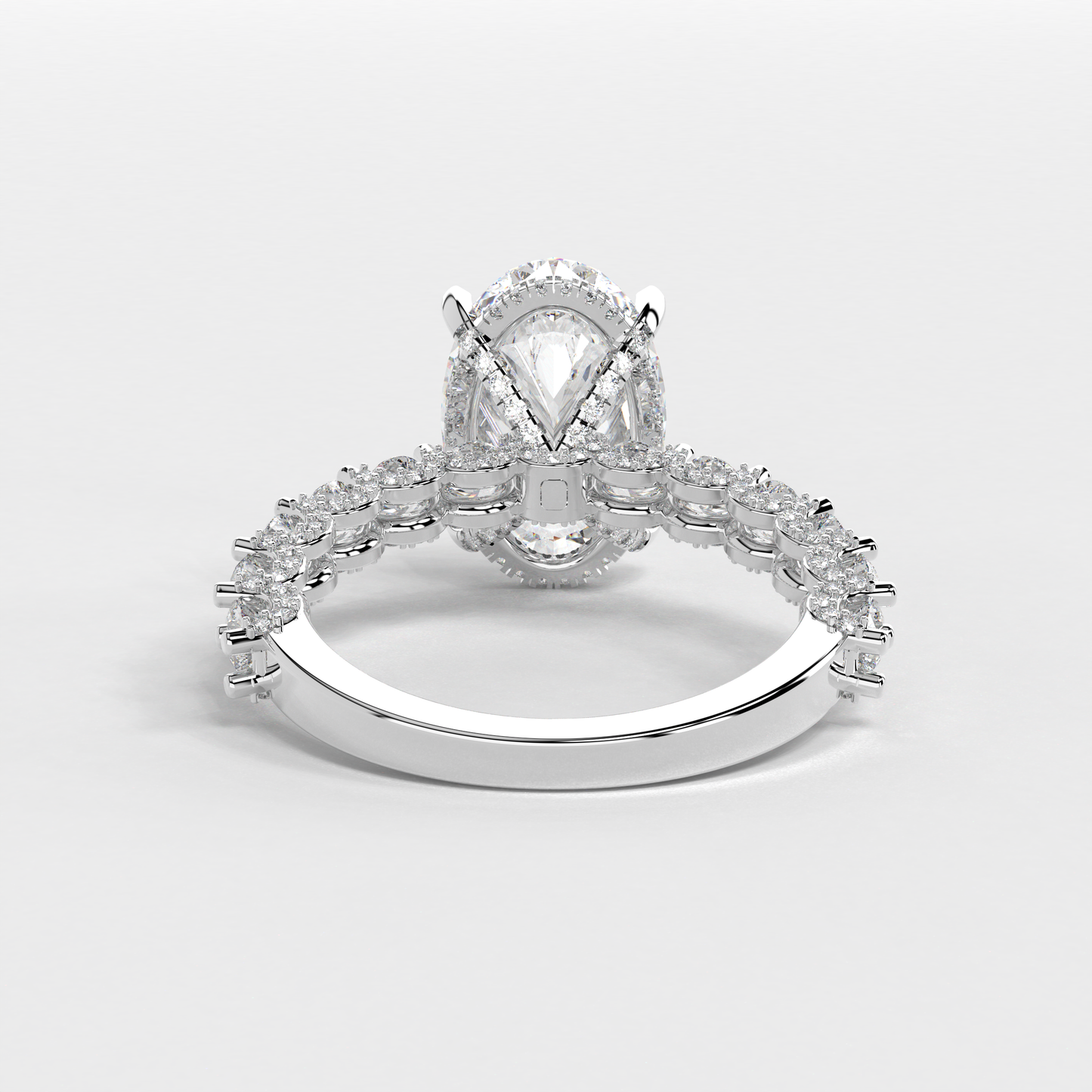 Oval Opulence Diamond Ring