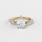 Pear Solitaire Symphony Ring