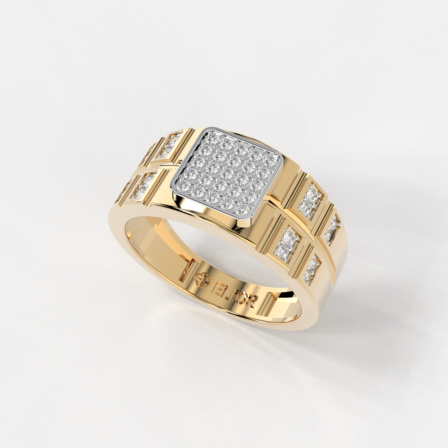 Metropolitan Mosaic Diamond Ring