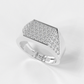 "Geometric Majesty" Diamond Ring