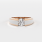 Modern Contender Solitaire Ring