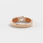 Modern Contender Solitaire Ring