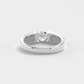 Modern Contender Solitaire Ring