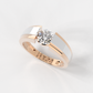 Modern Contender Solitaire Ring