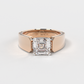 Asscher Brilliance Ring