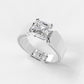 Asscher Brilliance Ring