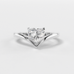 Sweetheart Solitaire Diamond Ring