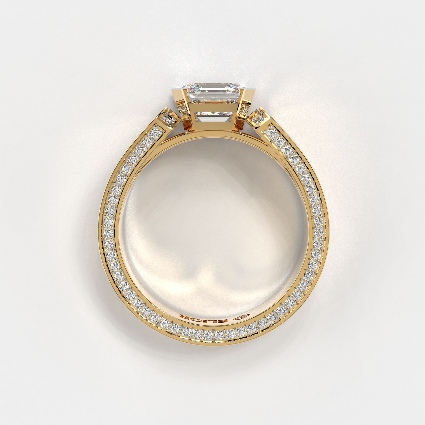 Asscher Brilliance Ring