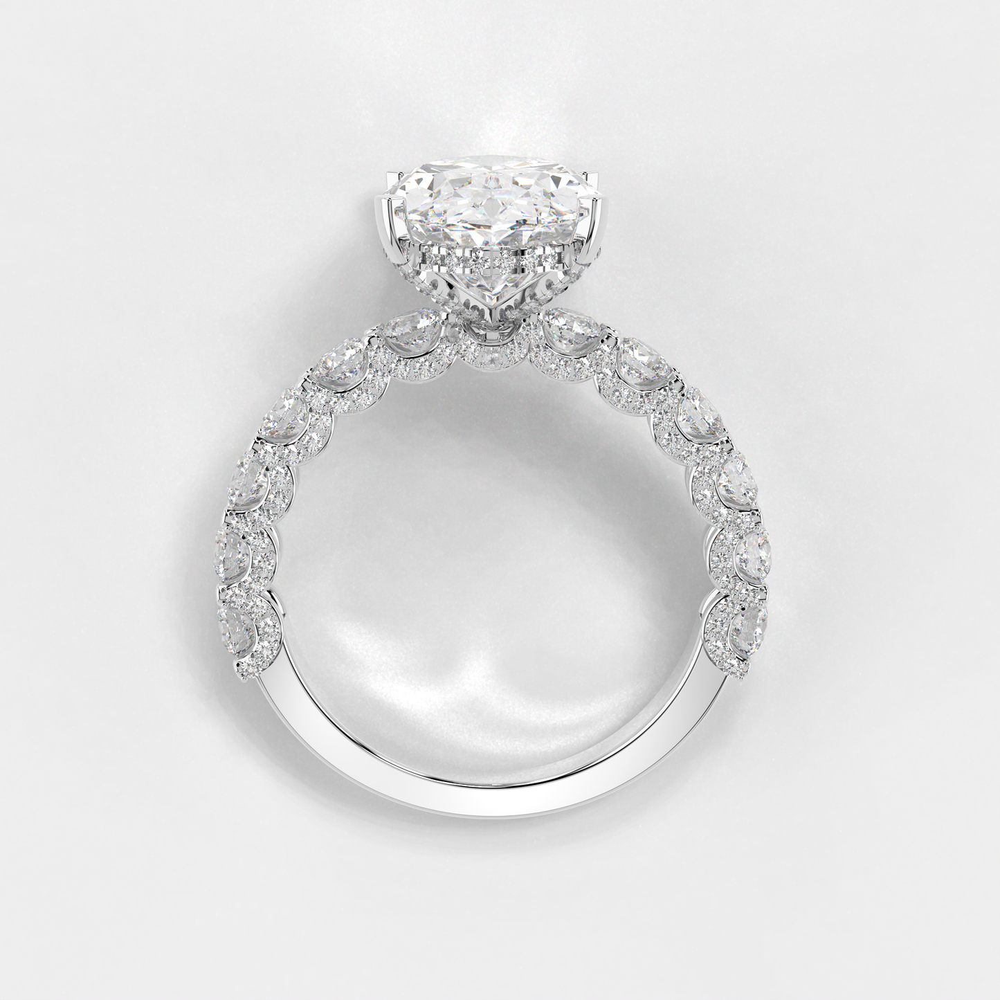 Oval Opulence Diamond Ring