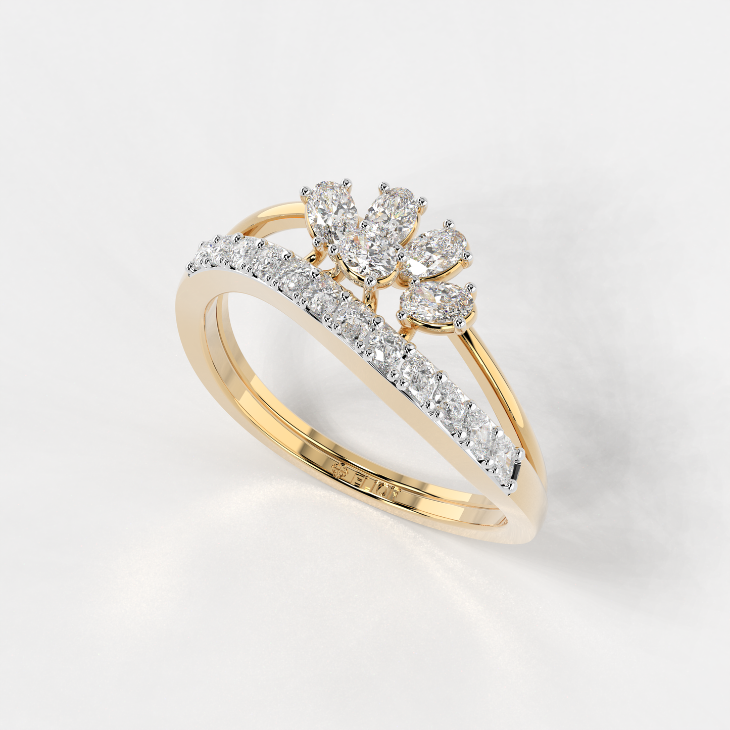 Crown Jewel Harmony Ring