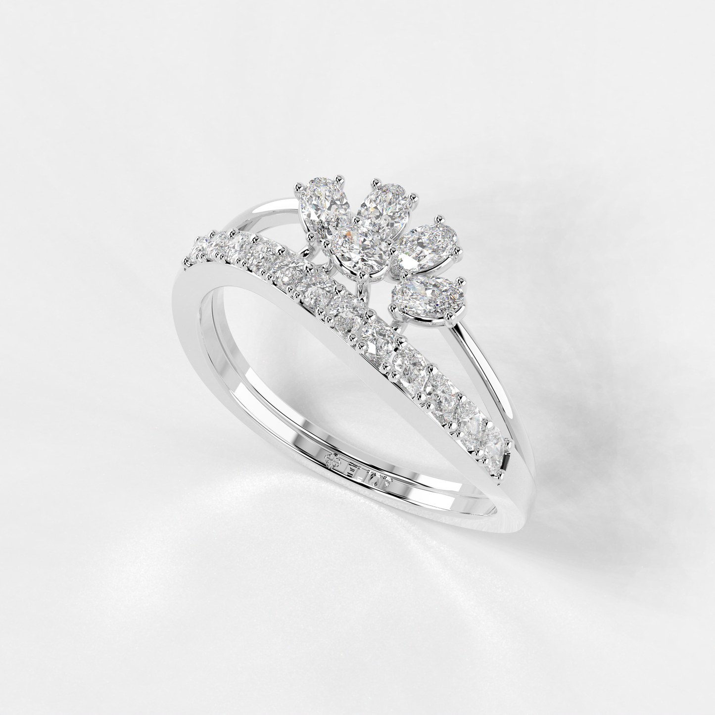 Crown Jewel Harmony Ring