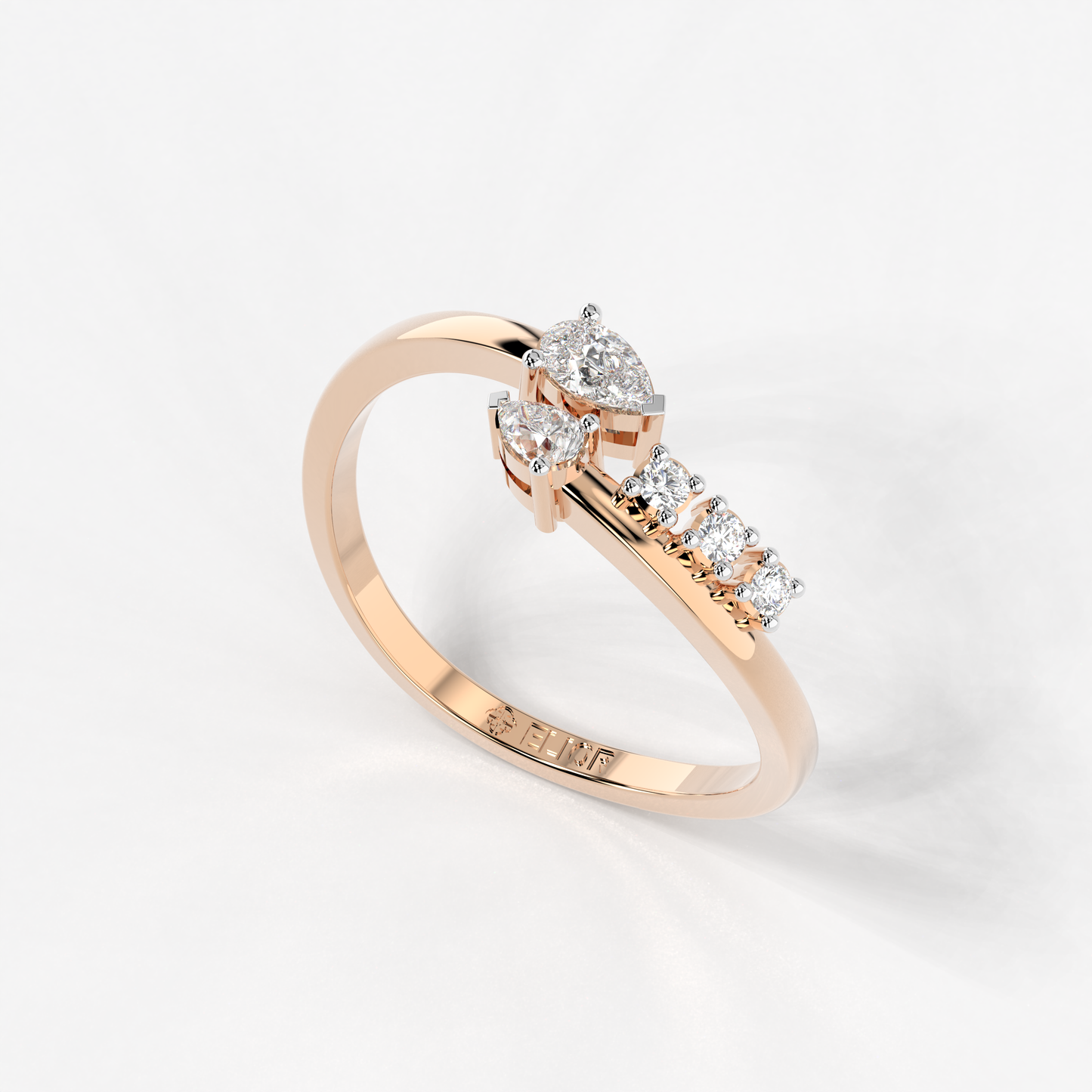 Petite Pinnacle Ring