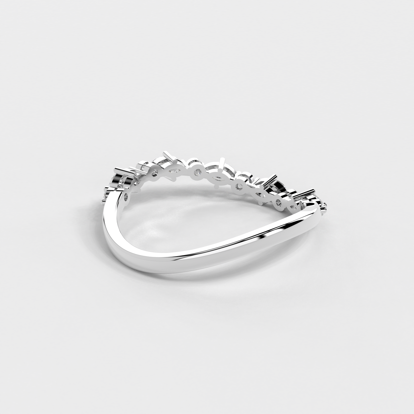 Roseate Wave Ring