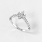 Spectacle Marquise Ring