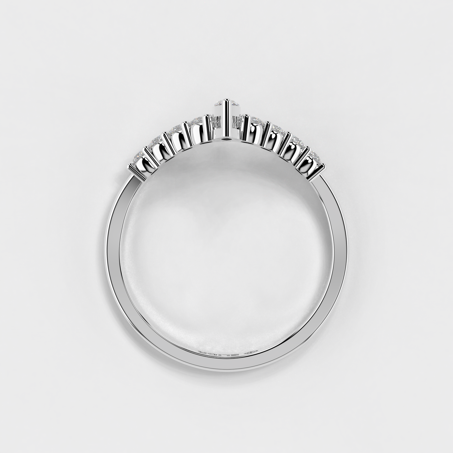 Marquise Crown Ring