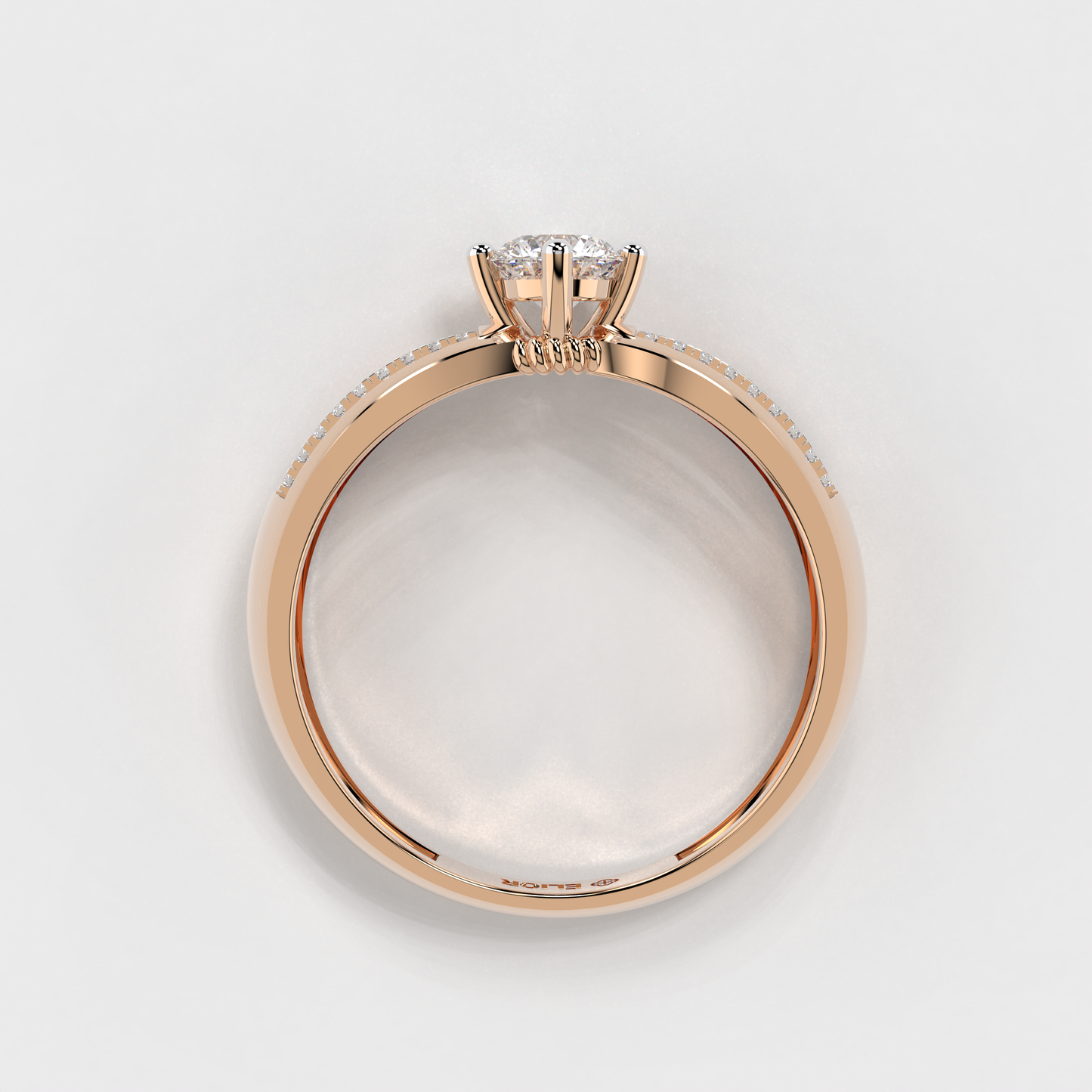 Solitaire Spark Ring