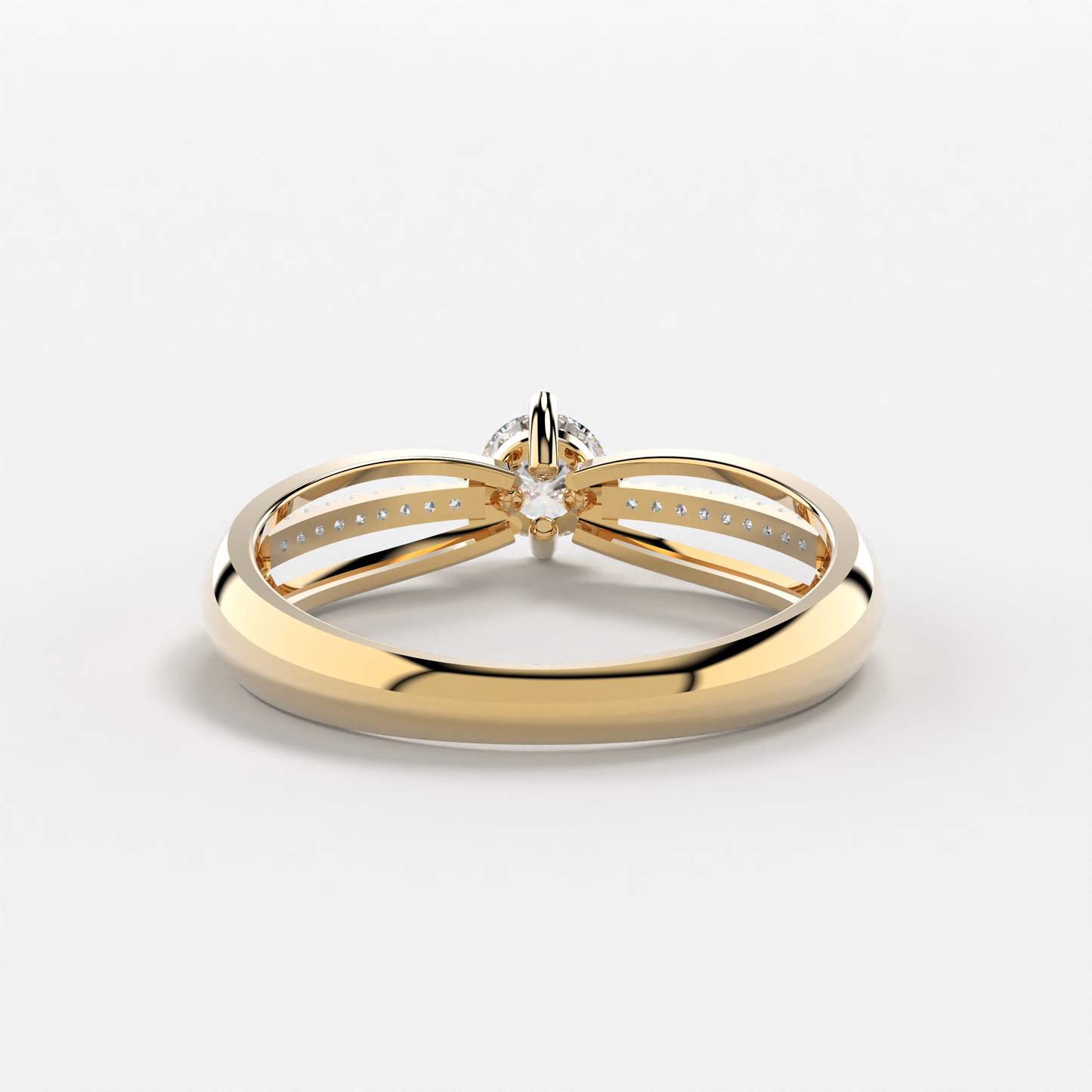 Solitaire Spark Ring