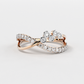 Spiral Radiance Ring