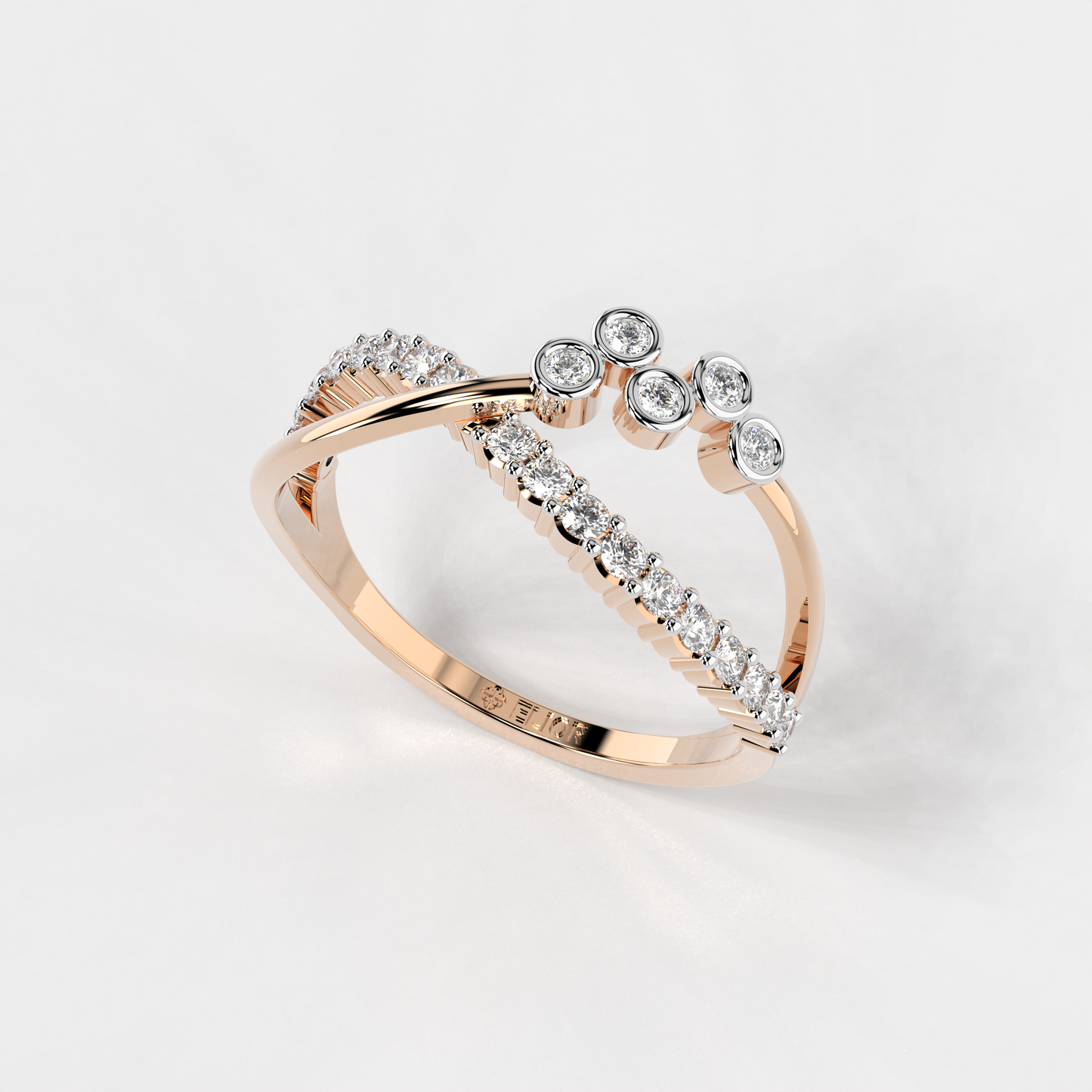 Spiral Radiance Ring