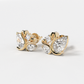 Swan Serenade Diamond Studs